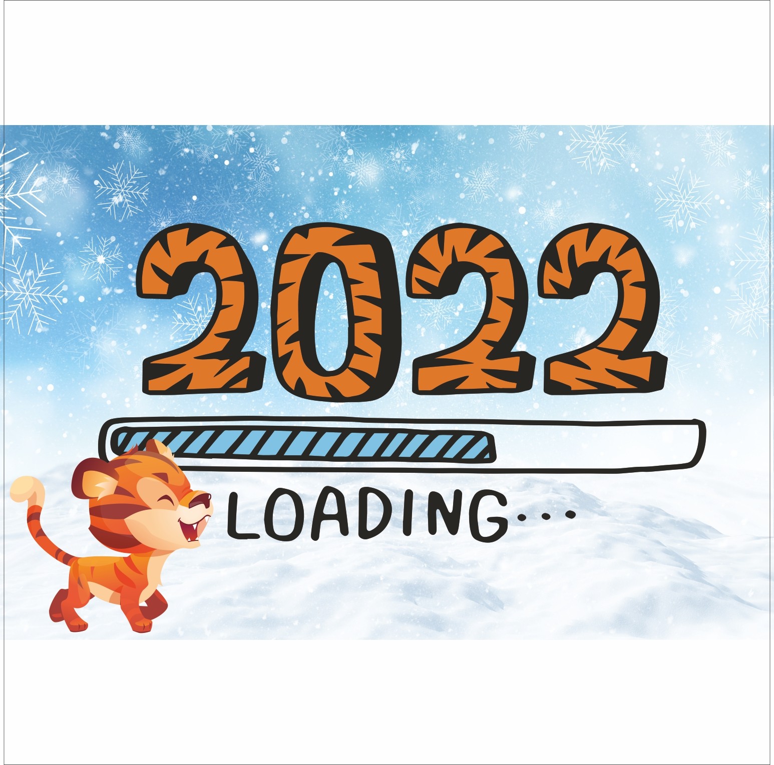 

Фотозона на 2022 год Vivay “2022 loading...” 300x200 см (8727)