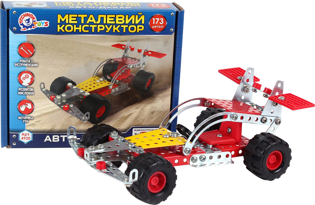 

Конструктор металлический Technok Авто-Дакар (4920) (4823037604920)