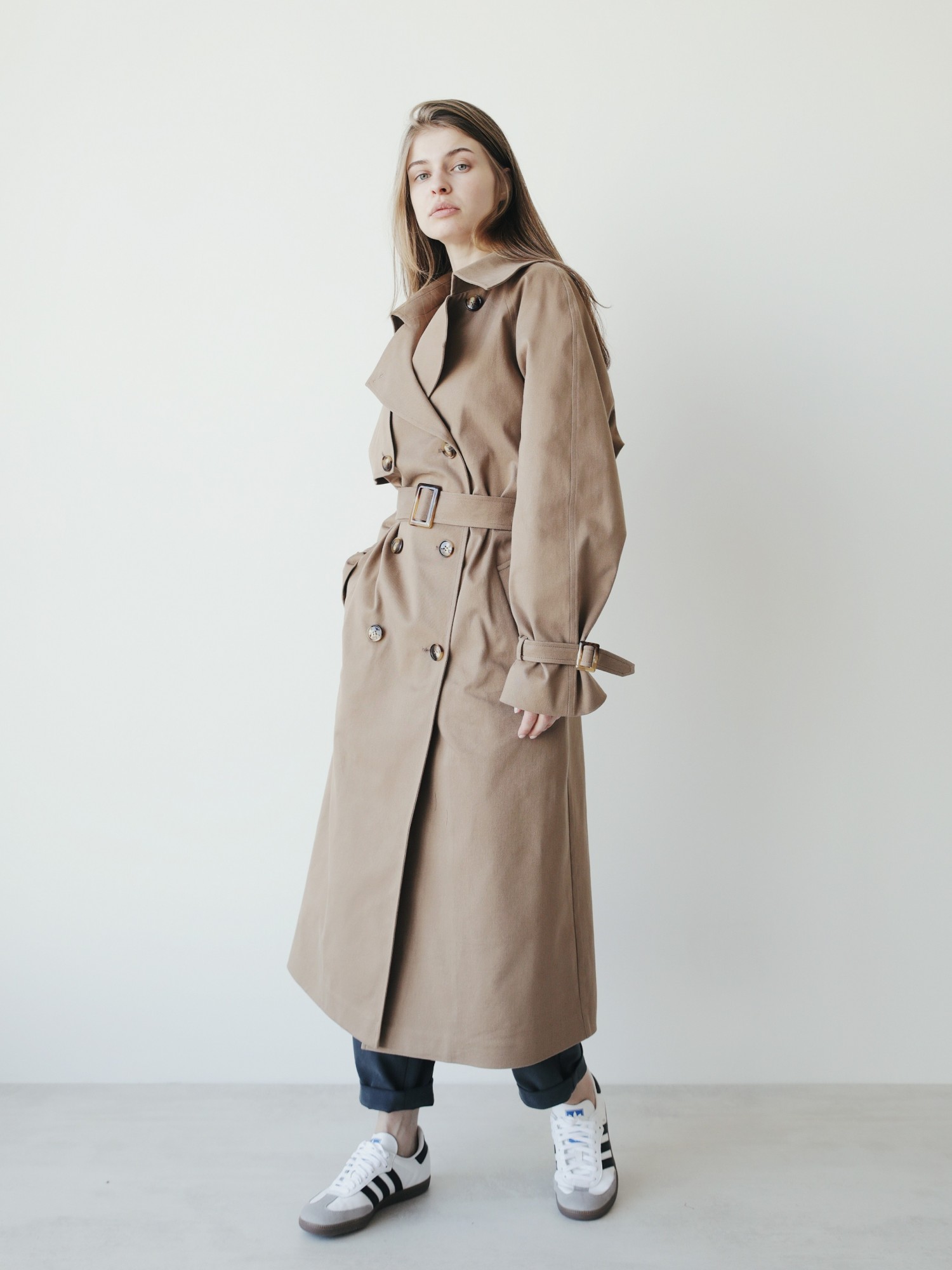 

Тренч Stlkatin 000000738 кэмэл M/L/XL oversize