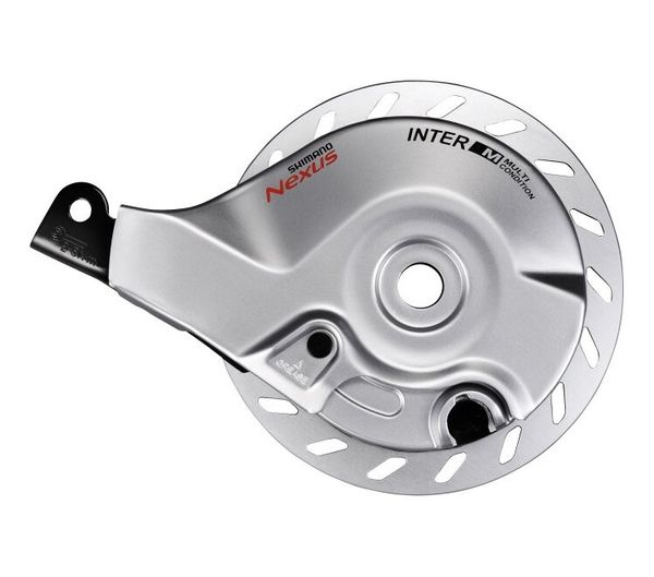 

Тормоз ролерне Shimano BR-C3010-R Nexus, ротор 140мм, заднее, 7,2мм гайка 3/8 OEM