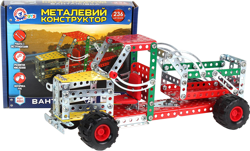 

Конструктор металлический Technok Грузовик (4883) (4823037604883)