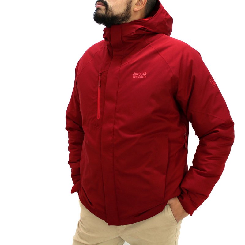 

Пуховик Jack Wolfskin TROPOSPHERE JACKET 1111711 XXL, бордовий