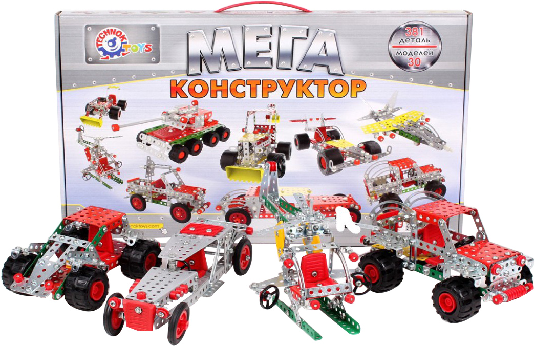 

Конструктор металлический Technok Мегауниверсал (4364) (4823037604364)