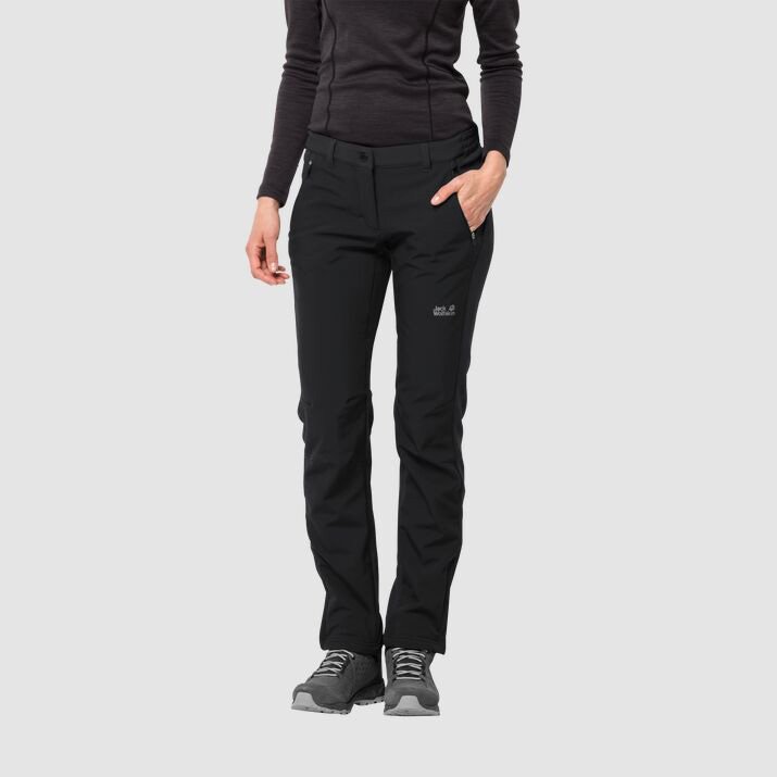 

Штани Jack Wolfskin ZENON SOFTSHELL PANTS WOMEN 1505111 36, чорний