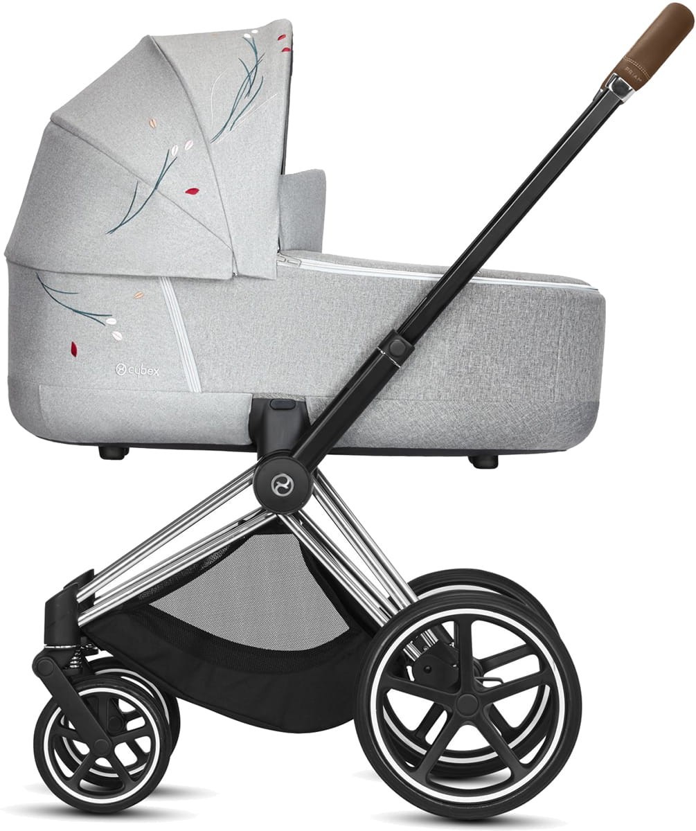 

Коляска для новорожденных Cybex Priam Fashion Edition mid grey шасси Chrome Brown