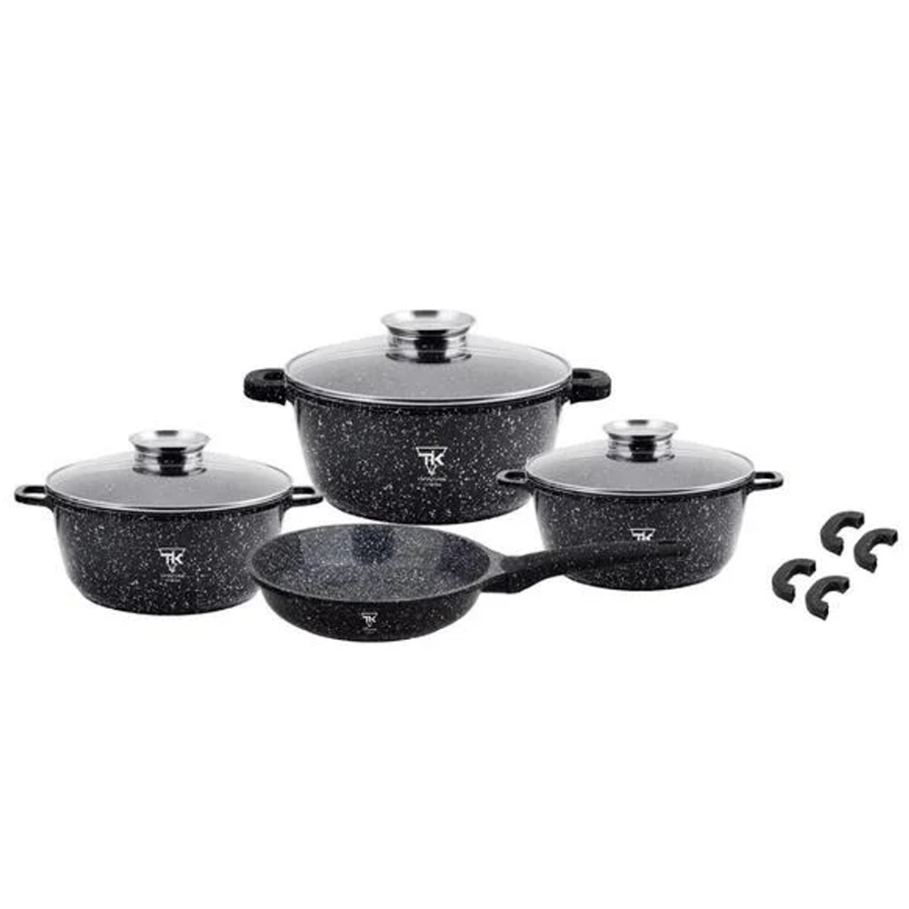 

Набор кастрюль со сковородой Top Kitchen TK00076 Черный