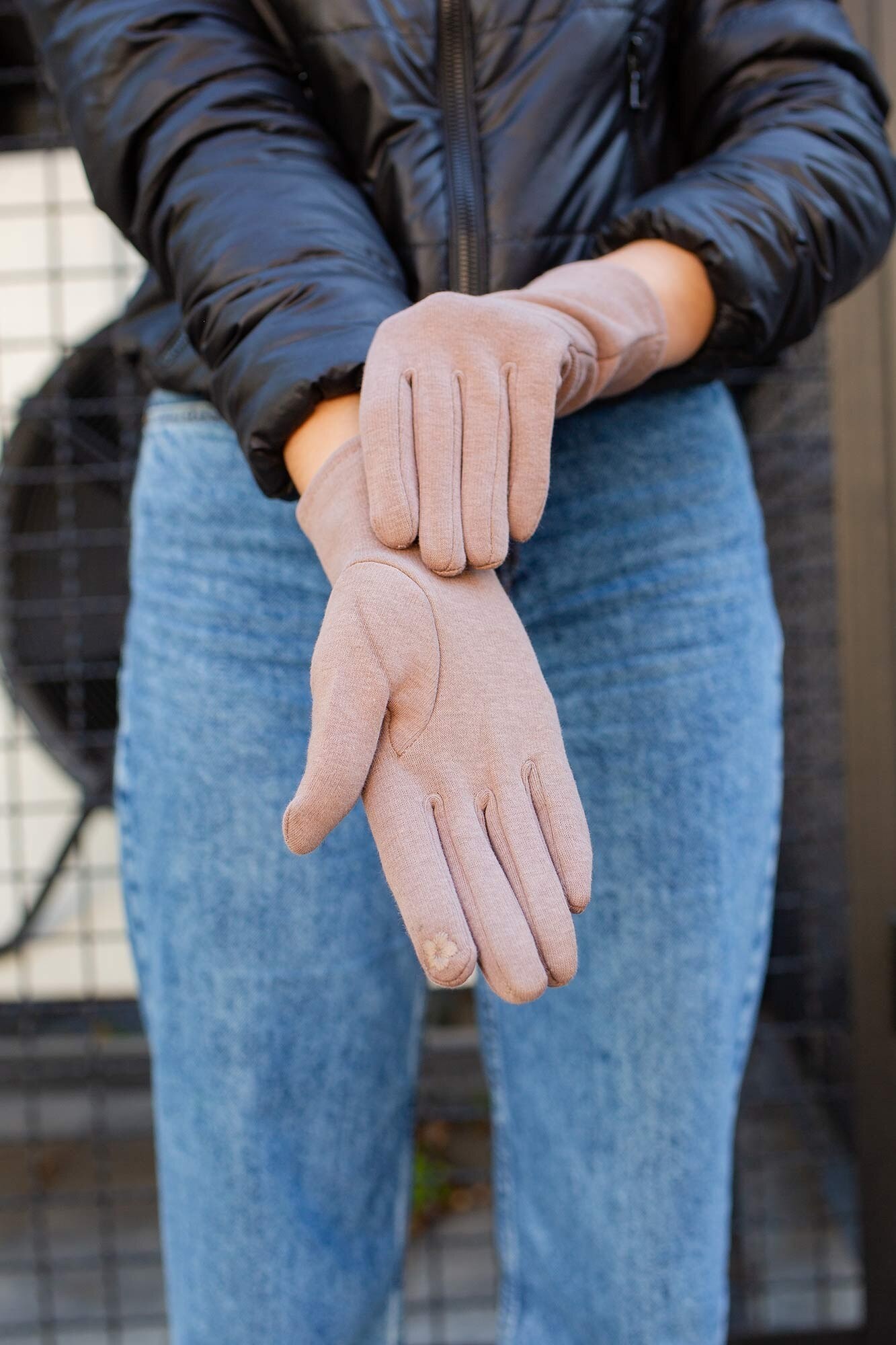 

Перчатки Without Hand Woman Beige