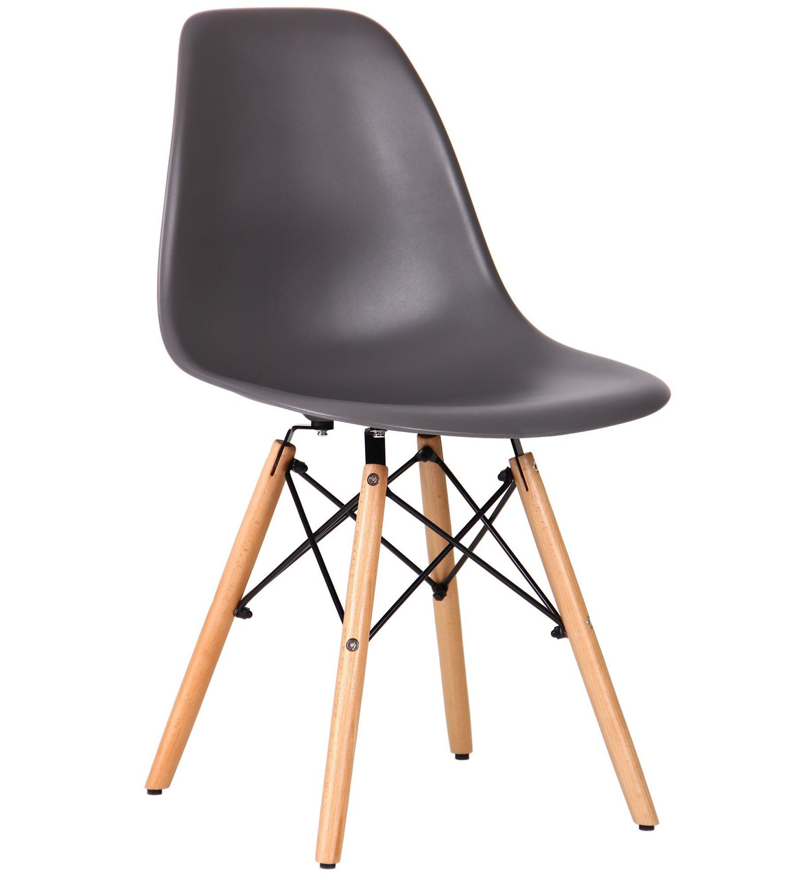 

Стул лофт AMF Aster PL Wood Пластик Базальт