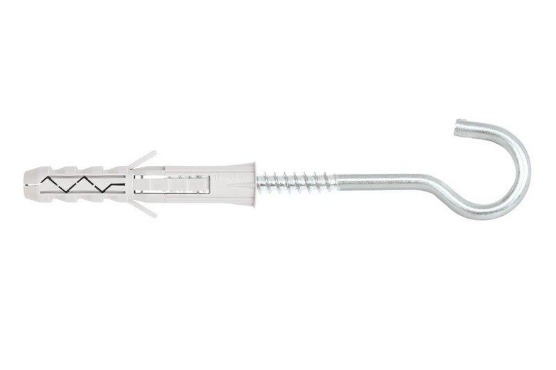 

Распорные дюбеля с полукруглым крюком SX-12 (упк.100шт)