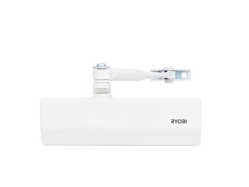 

Дверной доводчик RYOBI 1500 D-1554 белый стандартная тяга EN 2/3/4 80кг 1100мм FIRE