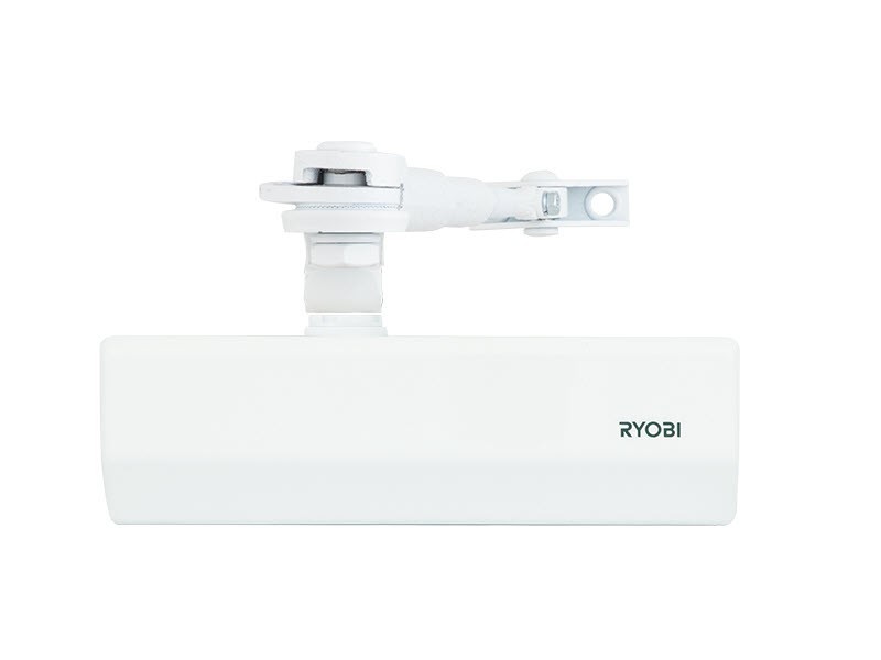 

Дверной доводчик RYOBI 1500 DS-1554 белый стандартная тяга с фиксацией EN 2/3/4 80кг 1100мм