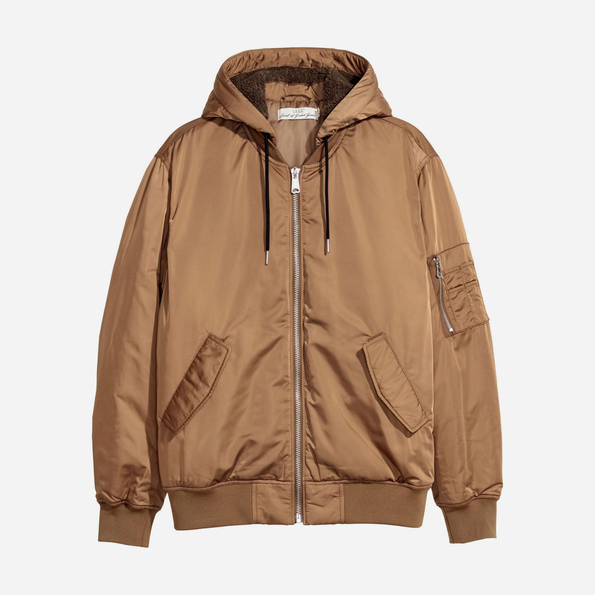 

Ветровка H&M L.O.G.G. XAZ159843FUEG L Темно-бежевая