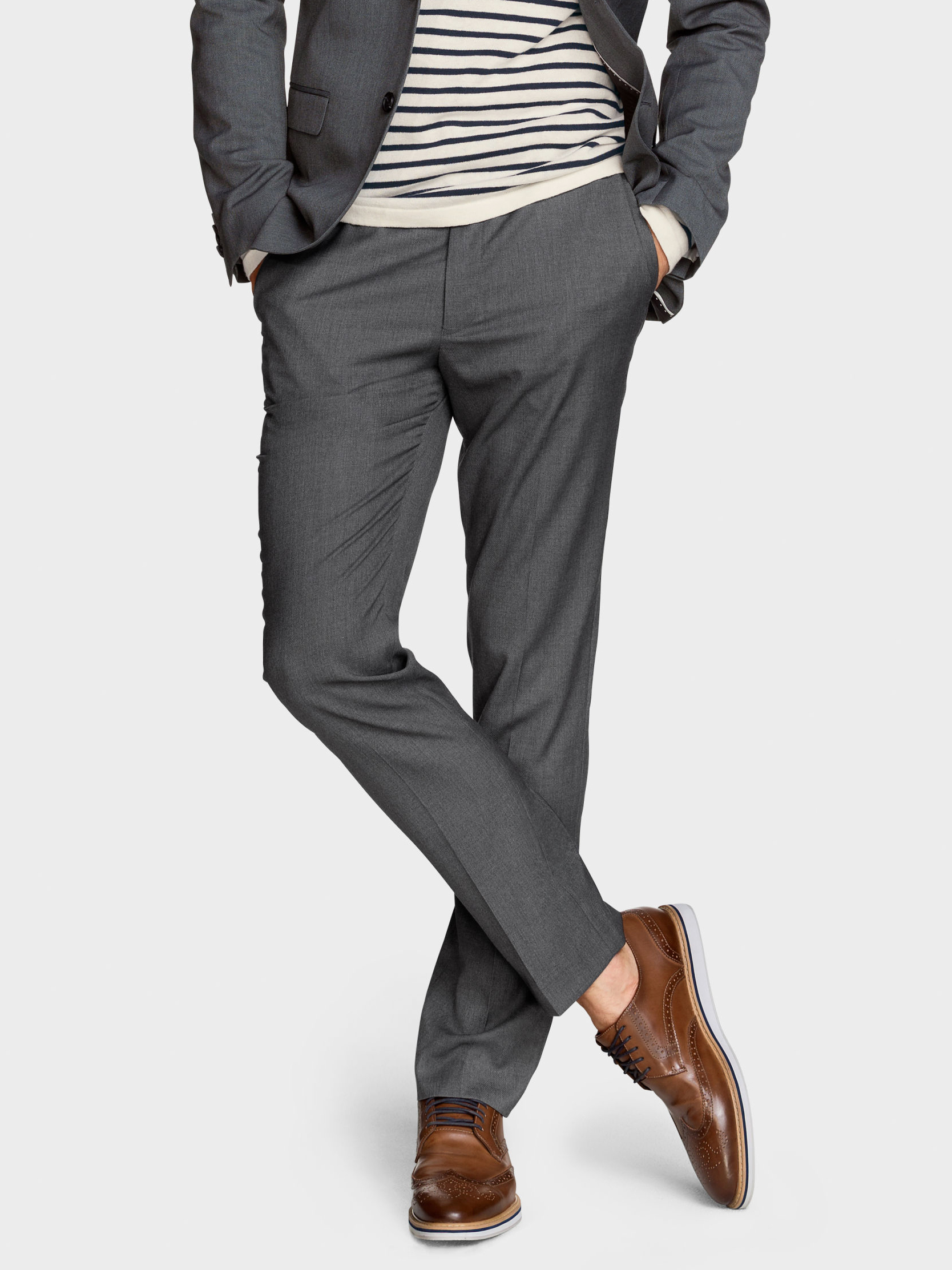 

Брюки H&M XAZ038980NMUN  Серые, Брюки H&M XAZ038980NMUN 44 Серые