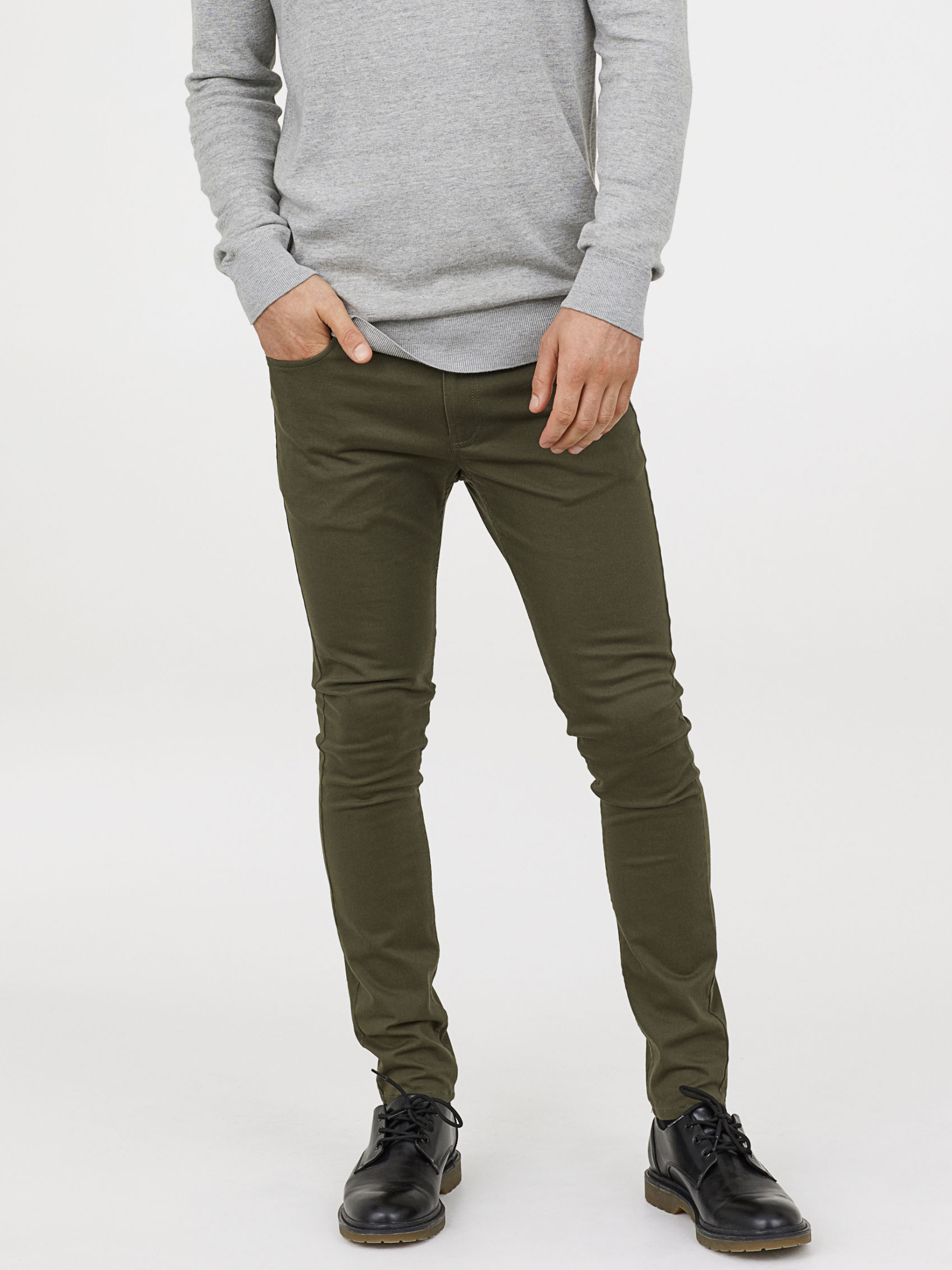 

Брюки H&M XAZ181079AXQY 34 Болотные