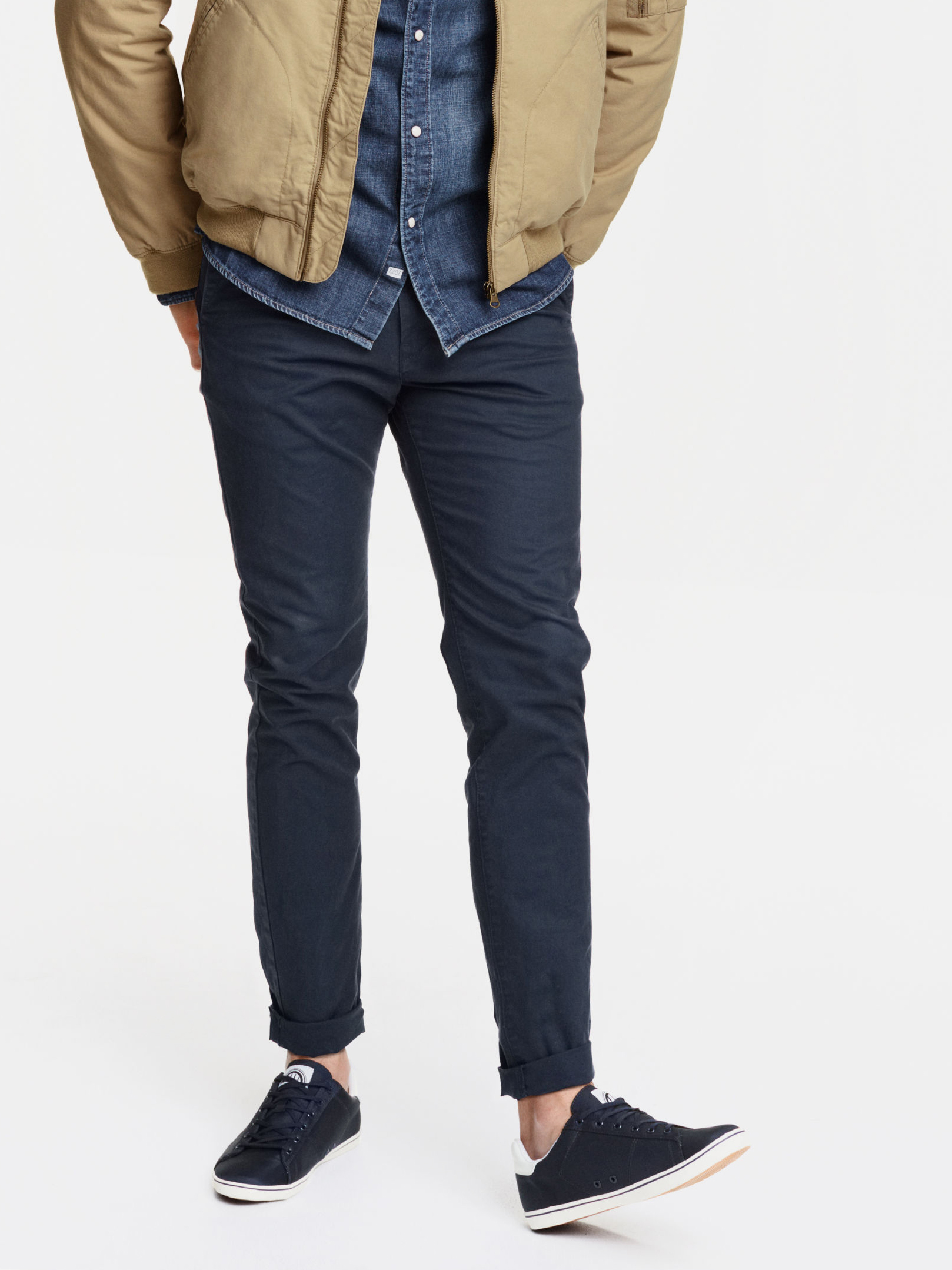 

Брюки H&M XAZ057343ONJR  Темно-синие, Брюки H&M XAZ057343ONJR 40 Темно-синие