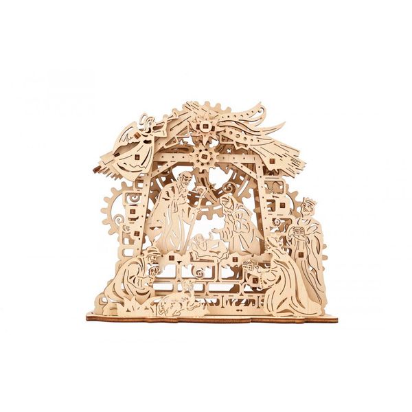 

Механический 3D пазл Рождественский Вертеп UGEARS