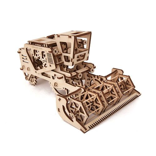 

Механический 3D пазл Комбайн UGEARS