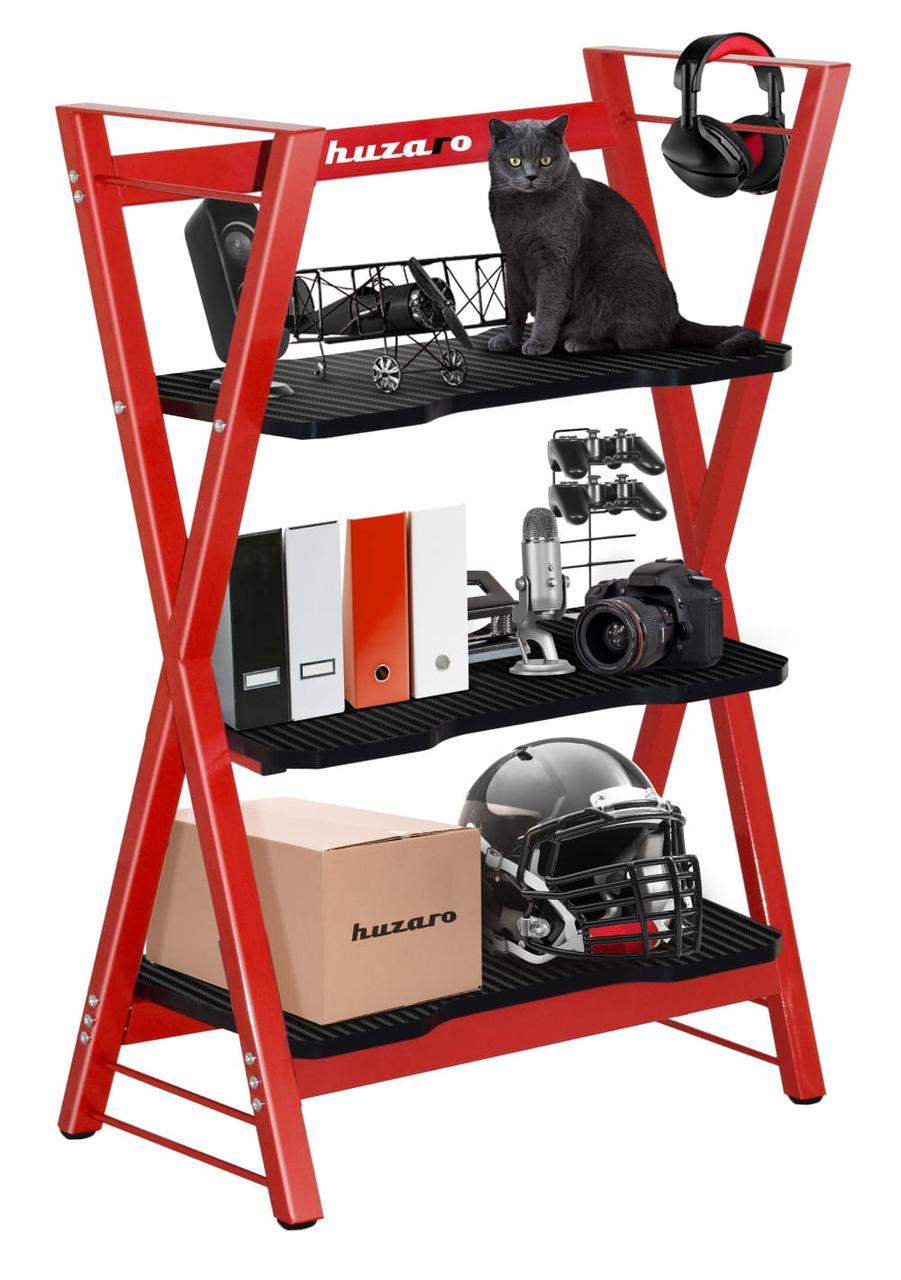 

Стелаж для геймеров Szafka Huzaro Iron 3.0 Red