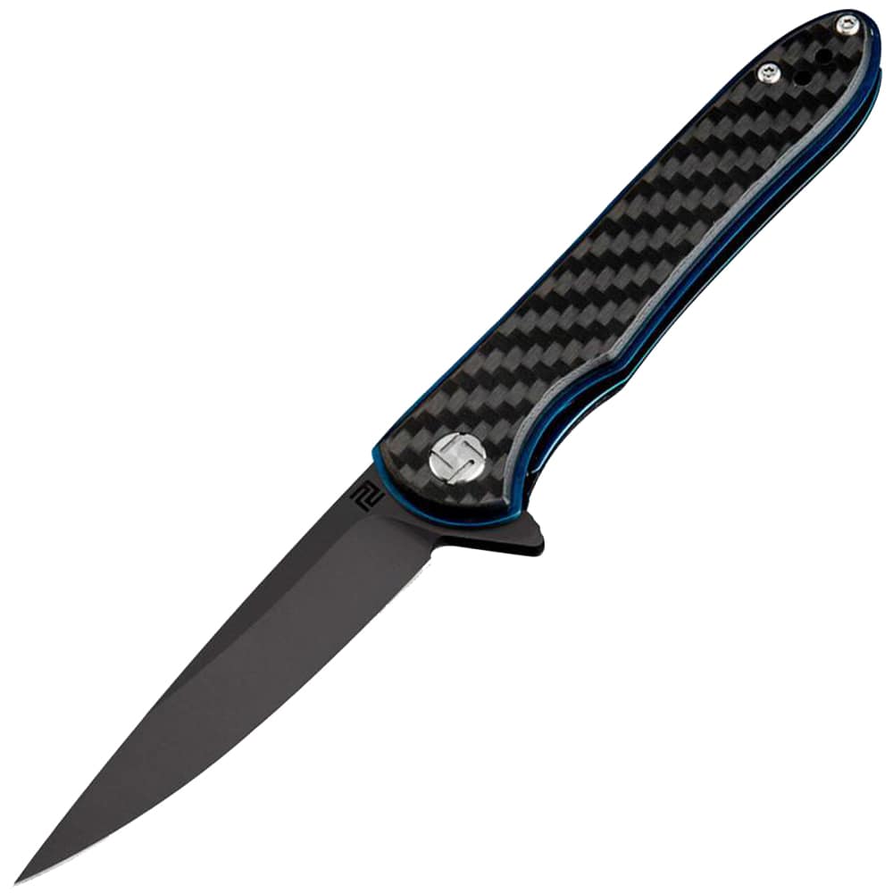 

Нож складной Artisan Shark (длина: 228мм, лезвие: 100мм, черное, S35VN), черный