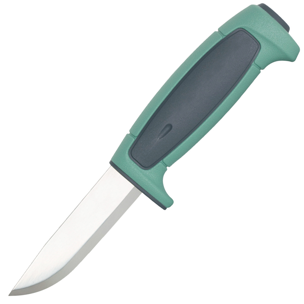 

Нож фиксированный Mora Basic 546 LE 2021 (длина: 206мм, лезвие: 91мм), бирюзовый, ножны пластик