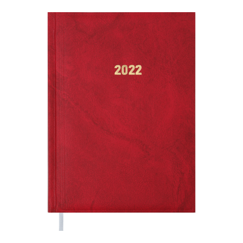 

Щоденник датований 2022 BASE (Miradur), L2U, A5, червоний, бумвініл/поролон BM.2108-05