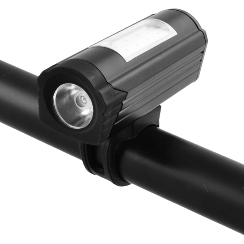 

Велофара 303C (XPE+LED Red+Blue, 4 режима, USB), комплект