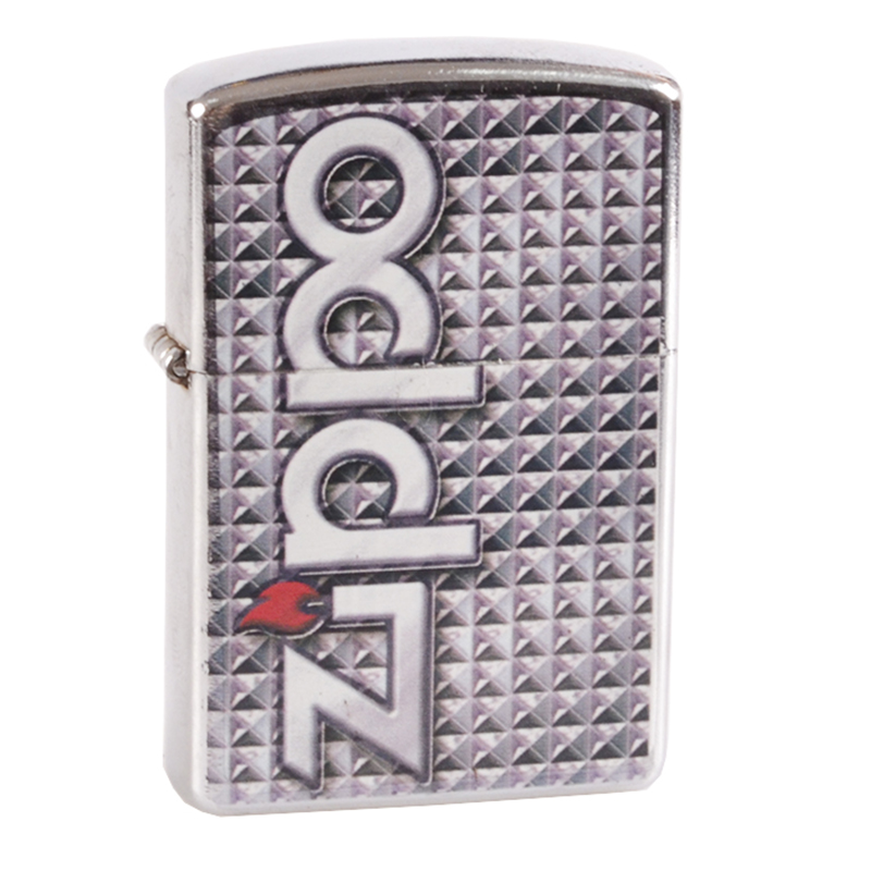 

Зажигалка Zippo Logo, хром