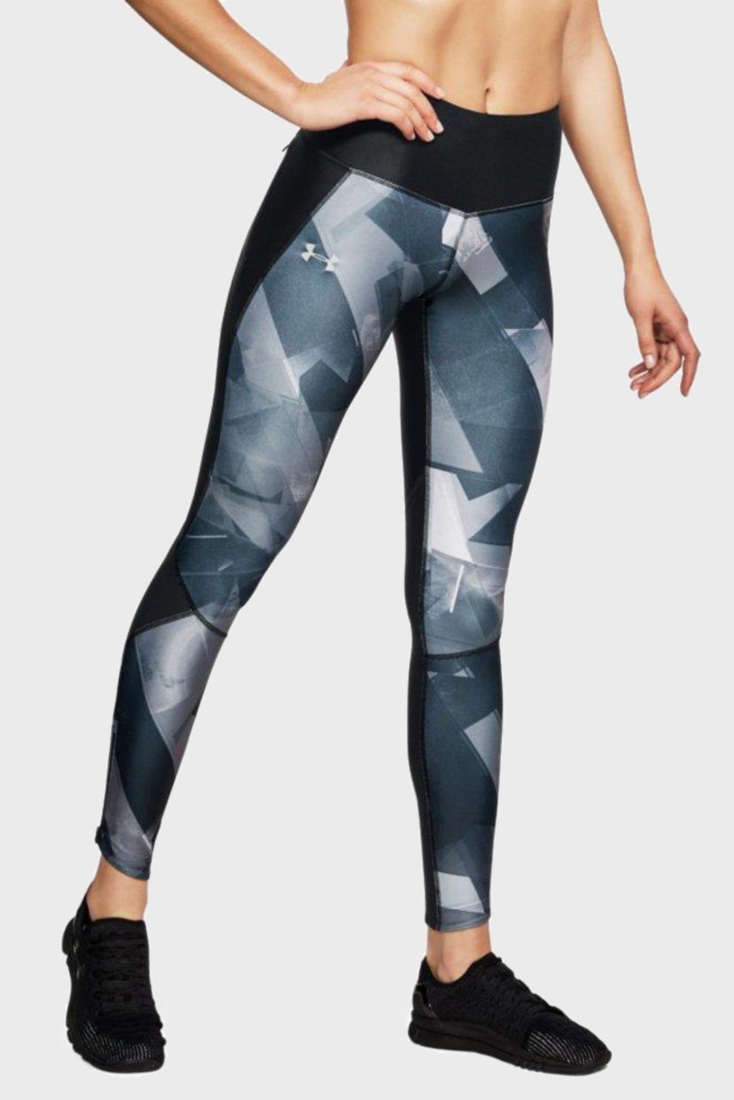 

Женские черные тайтсы Armour Fly Fast Printed Tight Under Armour L 1320323-005