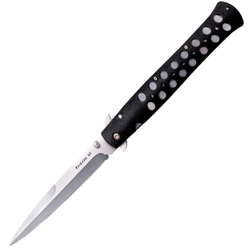 

Нож складной Cold Steel Ti-Lite 6 (длина: 330мм, лезвие: 152мм), черный