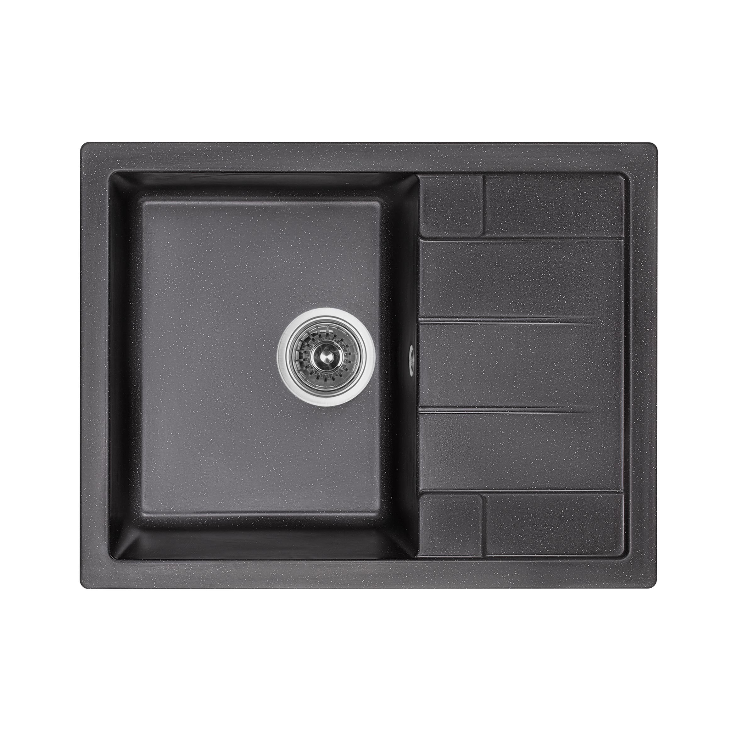 

Кухонная мойка прямоугольная черная Lidz 650x500/200 BLM-14 (LIDZBLM14650500200)