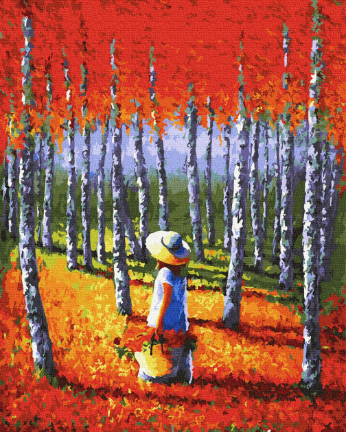 

Картина по номерам Rainbow Art "Теплый лес" 40х50см GX34451-RA-RY