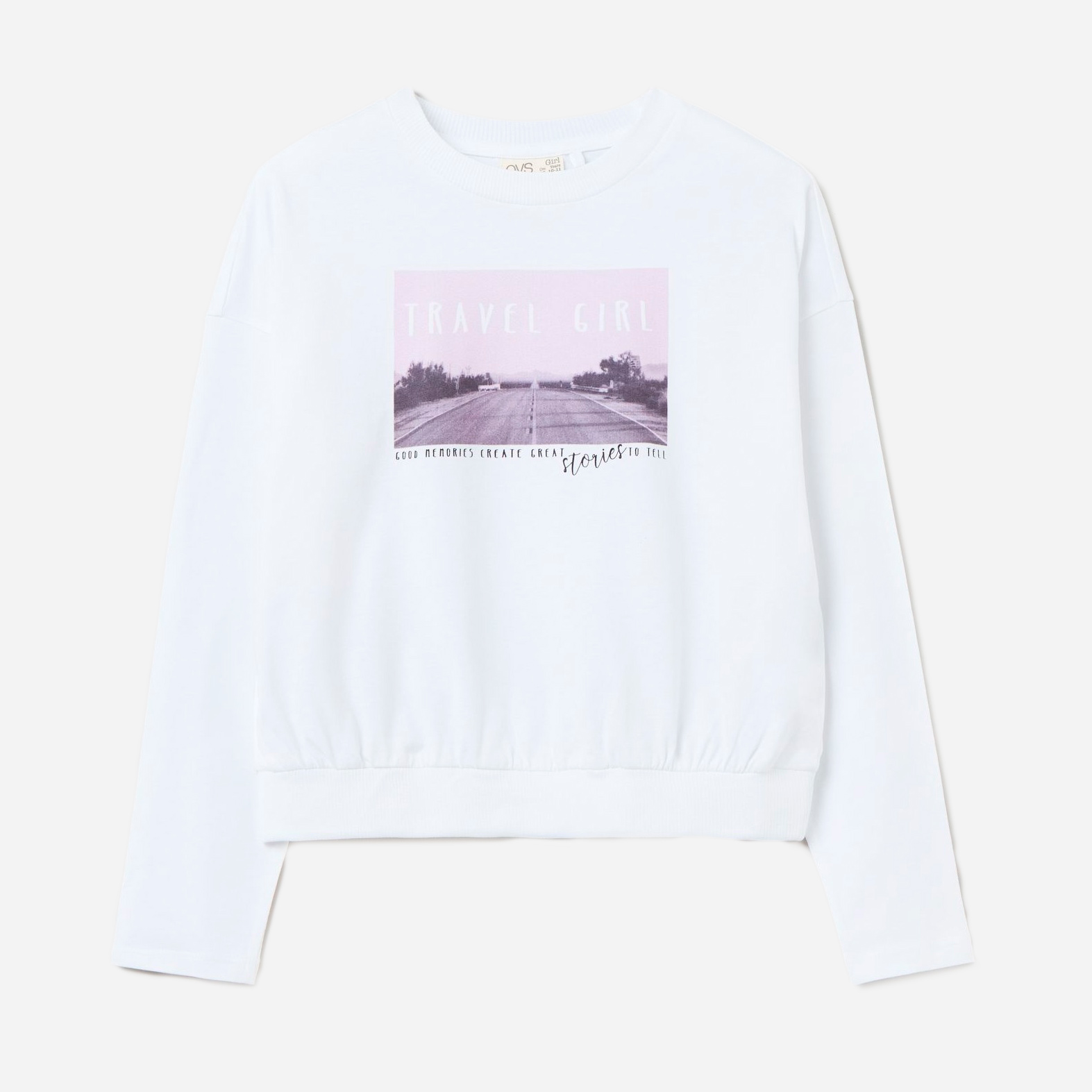 

Свитшот OVS 1288004 164 см White