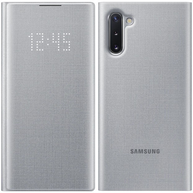 

Смарт чехол книжка Samsung Led View Cover Galaxy Note 10 EF-NN970 silver