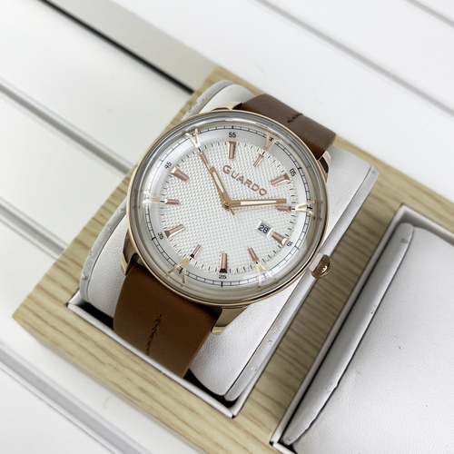 

Наручные часы Guardo 012651-6 Brown-Cuprum-White
