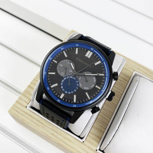 

Наручные часы Guardo 007576-3 Blue-Black