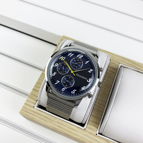 

Наручные часы Guardo 012238-3 Silver-Blue