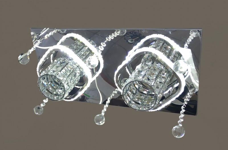

Люстра LED люстра Мсвет 81467/2 500*250 CR с подсветкой и пультом управления (LI223140)