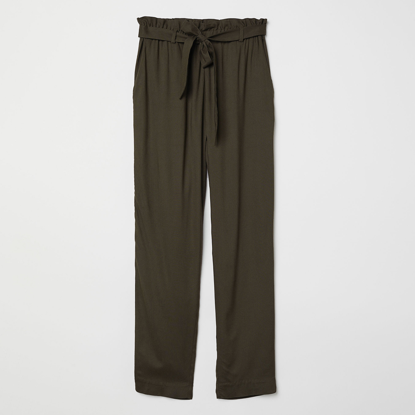 

Брюки H&M 0664319_хаки_02 38 Коричневые