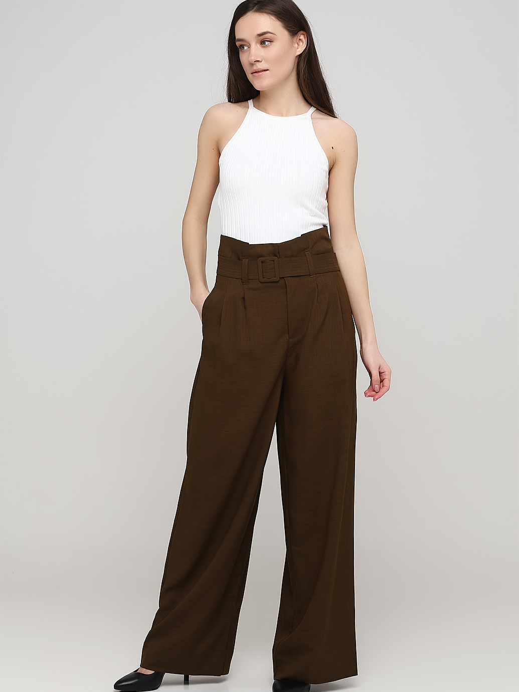 

Брюки H&M 0699209_хаки 36 Хаки