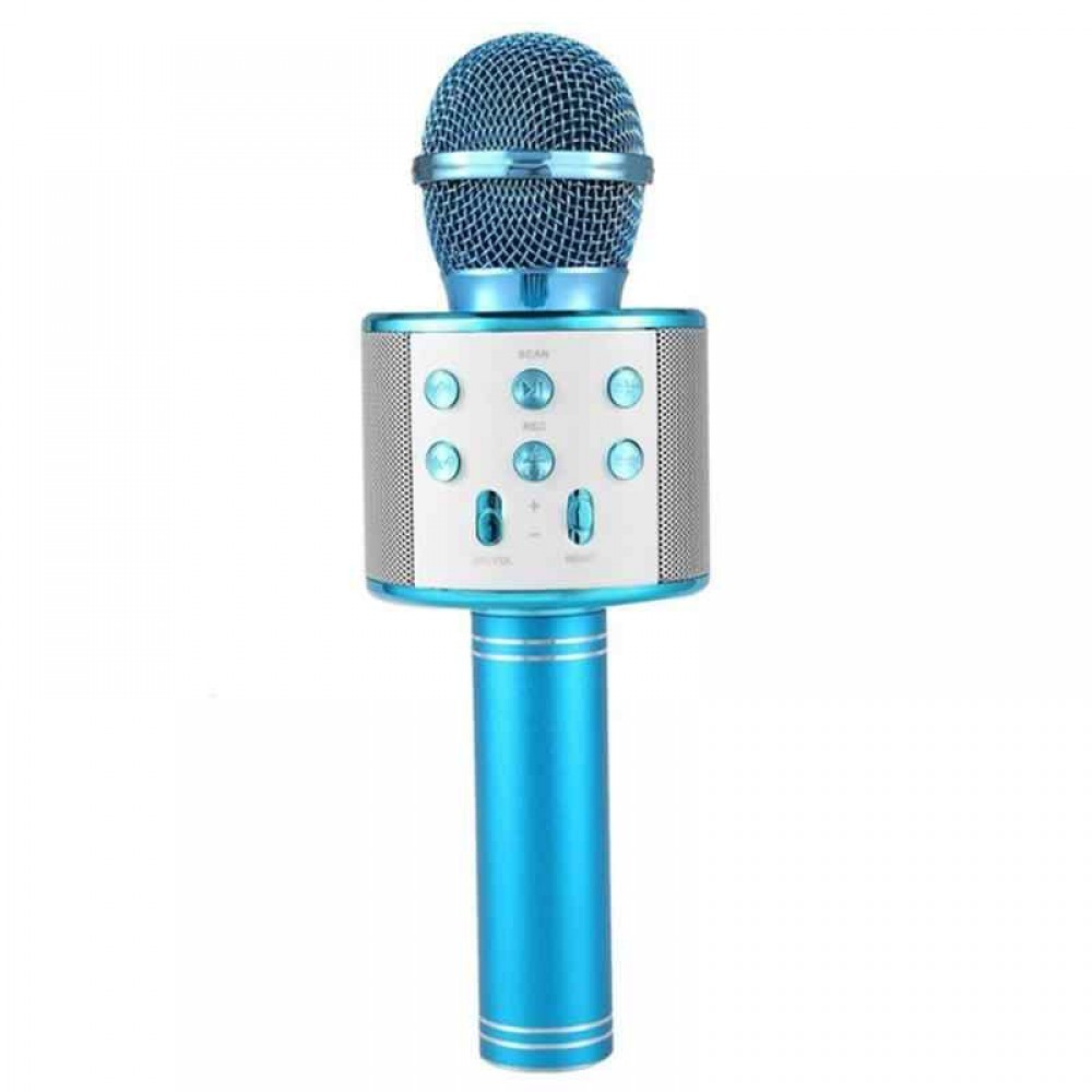 

Караоке микрофон с динамиками APE WS-858 Blue