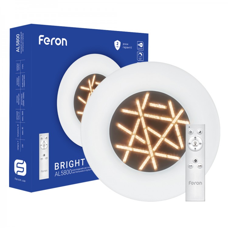 

Светодиодный светильник Feron AL5800 BRIGHT 80W (40066)