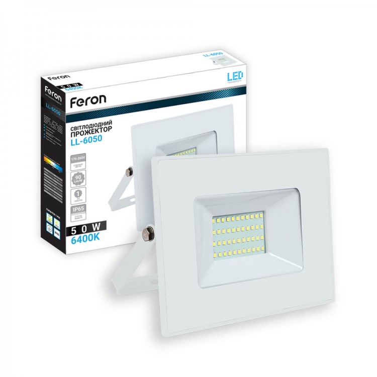 

Светодиодный прожектор Feron LL-6050 50W (40054)