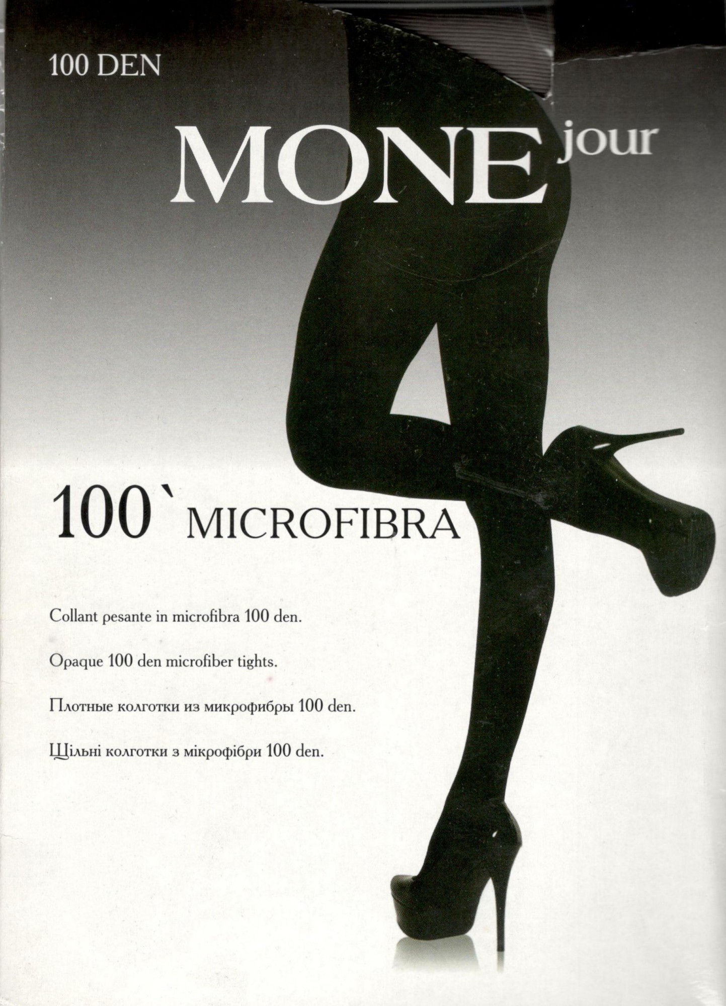 

Колготки женские MONEjour 100 DEN microfibra -L fumo, Колготки женские MONEjour 100 DEN microfibra 4-L fumo