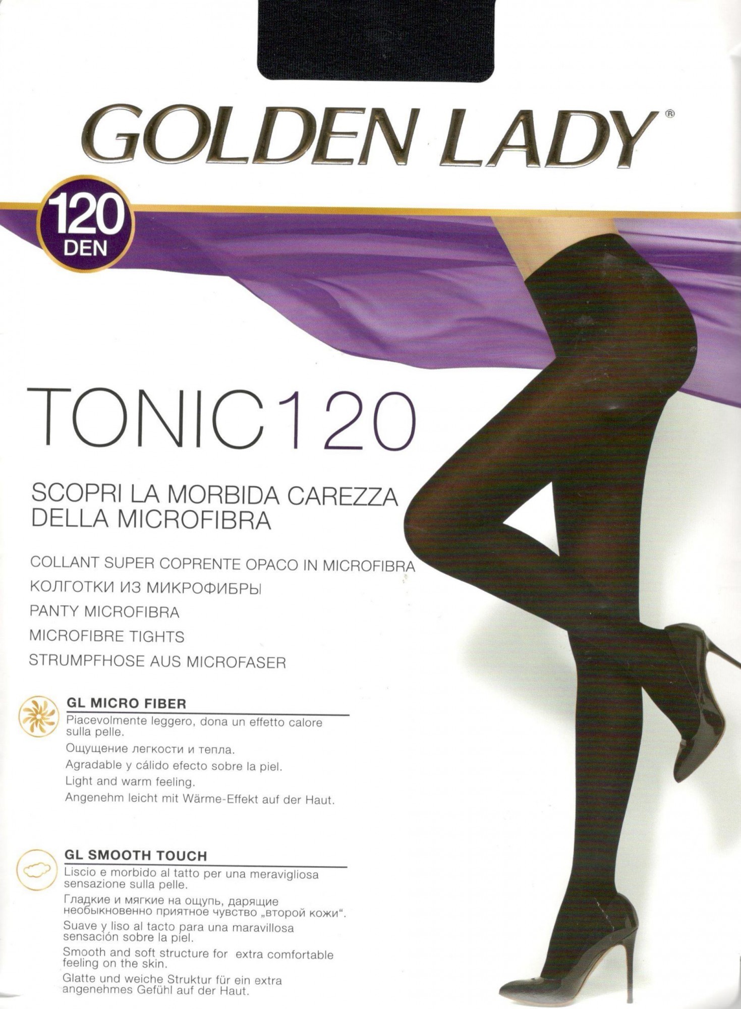 

Колготки женские GOLDEN LADY 120 DEN TONIC 120 -M nero, Колготки женские GOLDEN LADY 120 DEN TONIC 120 3-M nero