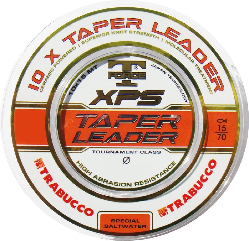 

Леска рыболовная Trabucco TF S.C. Taper Leader 15mt. 0.26/057mm (053-71-260)