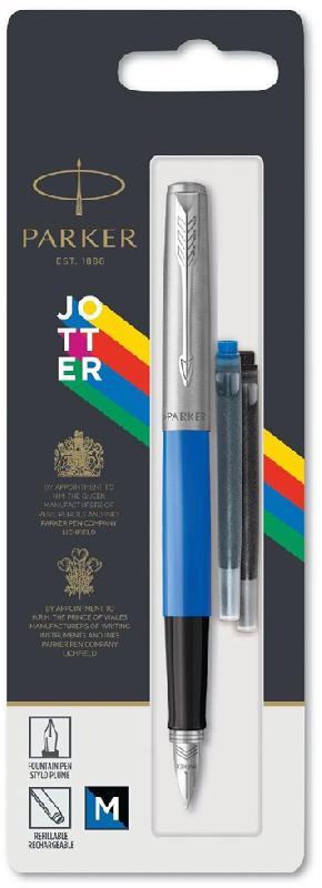 

Перьевая ручка Parker JOTTER 17 Plastic Blue CT FP M блистер (15 116)