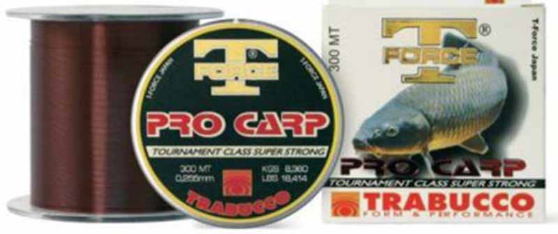 

Леска рыболовная Trabucco T-Force Pro-Carp 053-17-350 1000 м