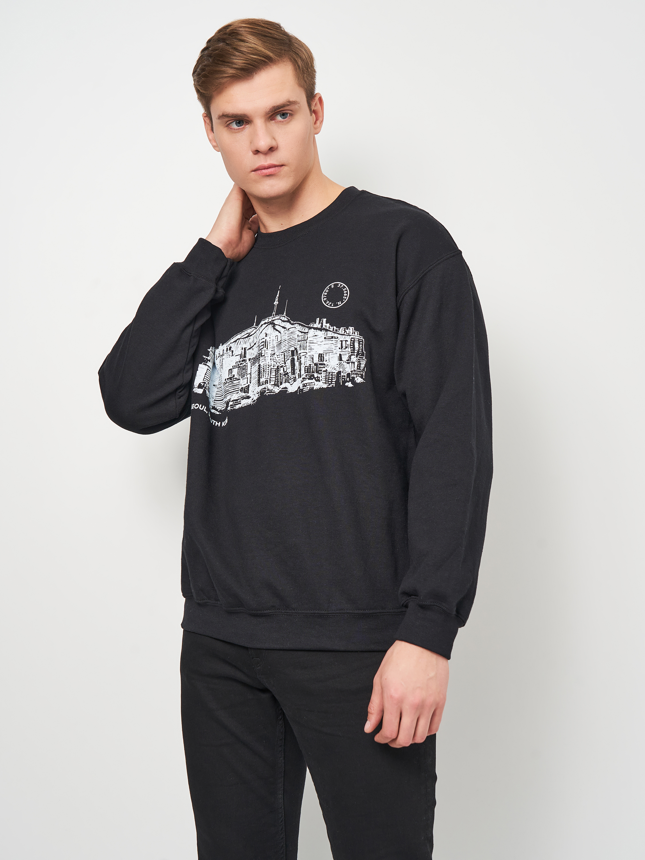 

Свитшот Topman XAZ280261AYPR  Черный, Свитшот Topman XAZ280261AYPR L Черный