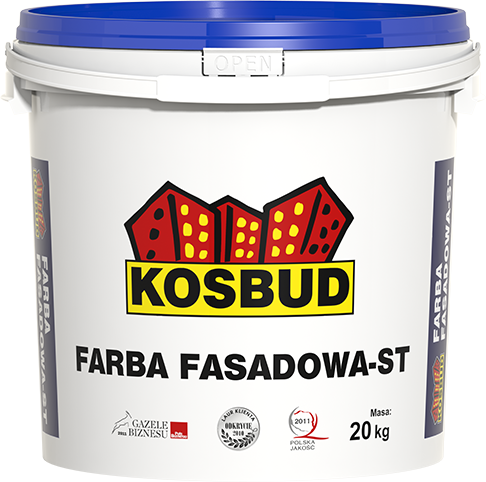 

Фасадная краска силикатная, база, ведро 20 кг