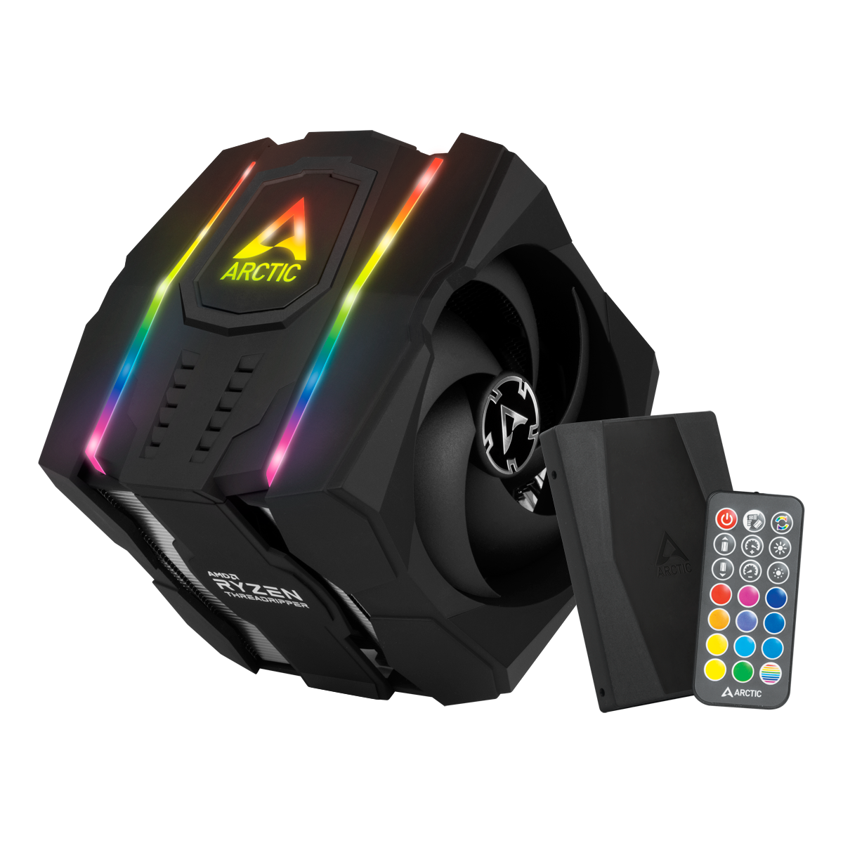 

Кулер для CPU Arctic Freezer 50(ACFRE00080A) RGB/ 1Х120+1X140fan, 166x150мм 115X,1200,2066,2011(-3),AM4, TDP 260ВТ + КОНТРОЛЛЕР